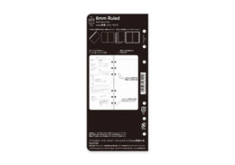PLOTTER 6mm Ruled Memo Pad (80 Sheets) - Narrow