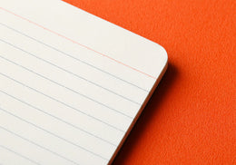 PLOTTER 6mm Ruled Memo Pad (80 Sheets) - Narrow