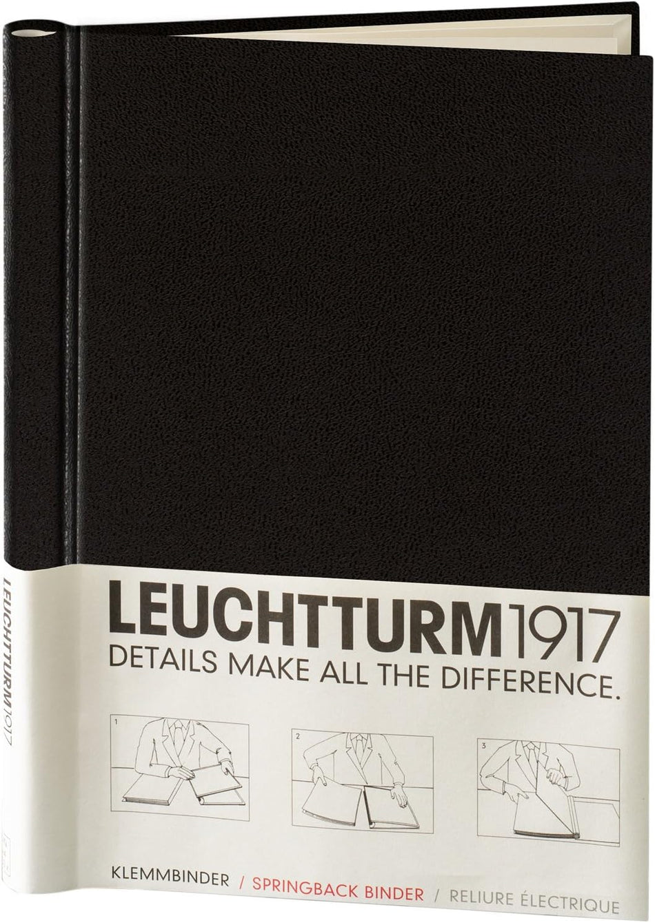 LEUCHTTURM1917 Springback Binder Peka A4 - Black