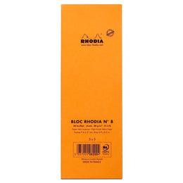 RHODIA Pad Grid 3x8 Orange