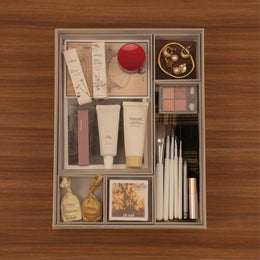Organizing Bento Box made from Recycled Paper A4: Light Gray