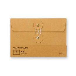 Traveler's Company Kraft Envelope (Medium) - Orange