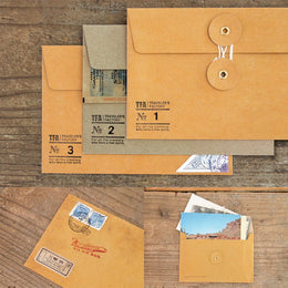 Traveler's Company Kraft Envelope (Medium) - Brown