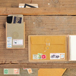 Traveler's Company Kraft Envelope (Small) - Orange