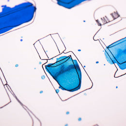Inky Dreams Ink Bottle Sticker Sheet (24-013)