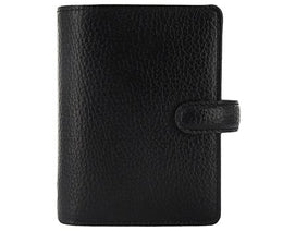 Filofax Finsbury Mini Leather Organizer - Black
