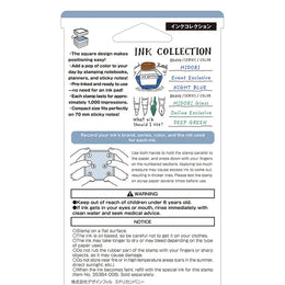 Midori Paintable Stamp Self Inking - Ink Collection