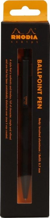 RHODIA Ballpoint - Black