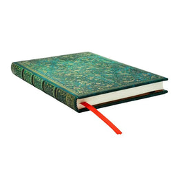 Paperblanks Journal Midi Lined - Emerald Flower