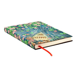 Paperblanks Softcover Journal Midi Lined - Lotus River Living with Yuko