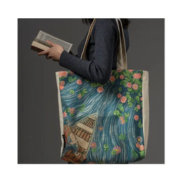 Paperblanks Lotus River Living with Yuko Canvas Bag