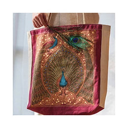 Paperblanks Hafiz’s Peacocks Canvas Bag