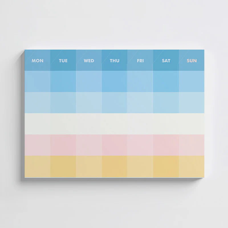 Paperways - Palette Monthly Deskpad - A Bigger Splash (Hockney)