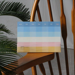 Paperways - Palette Monthly Deskpad - A Bigger Splash (Hockney)