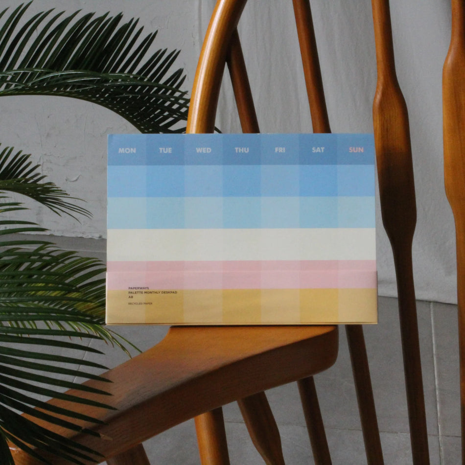 Paperways - Palette Monthly Deskpad - A Bigger Splash (Hockney)