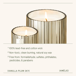 La Jolie Muse - Amelie - Vanilla Plum Sky 3oz Candle