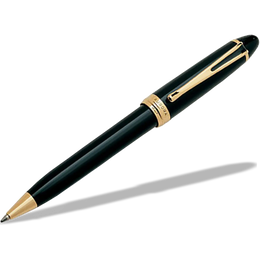Aurora Ipsilon Resin Ballpoint Black