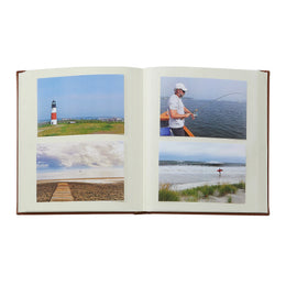 GI Medium Bound Album 9x12 - Saddle Nappa