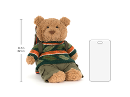 Jellycat Bartholomew Bear Hiking Outfit