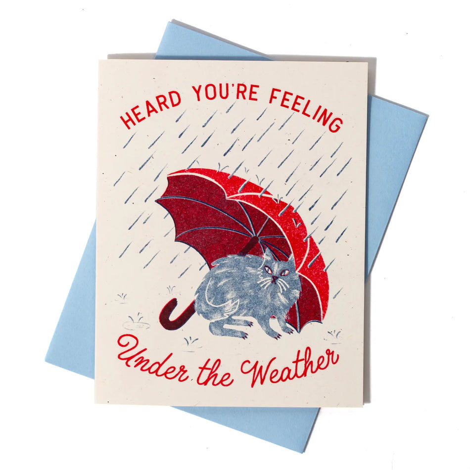 BROMSTAD PRINTING CO. Heard You're Under the Weather