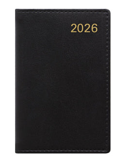 LETTS 2026 Belgravia Mini Weekly3x4 Black