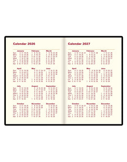 LETTS 2026 Belgravia Mini Weekly3x4 Black