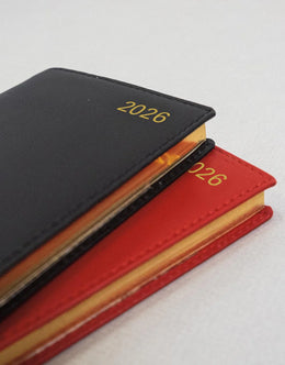 LETTS 2026 Belgravia Weekly 3x6 Black
