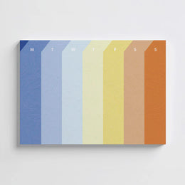 Paperways - Palette Weekly Deskpad - Chambre Arles (Gogh)