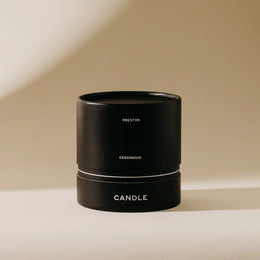 Preston Candle - Cedarwood