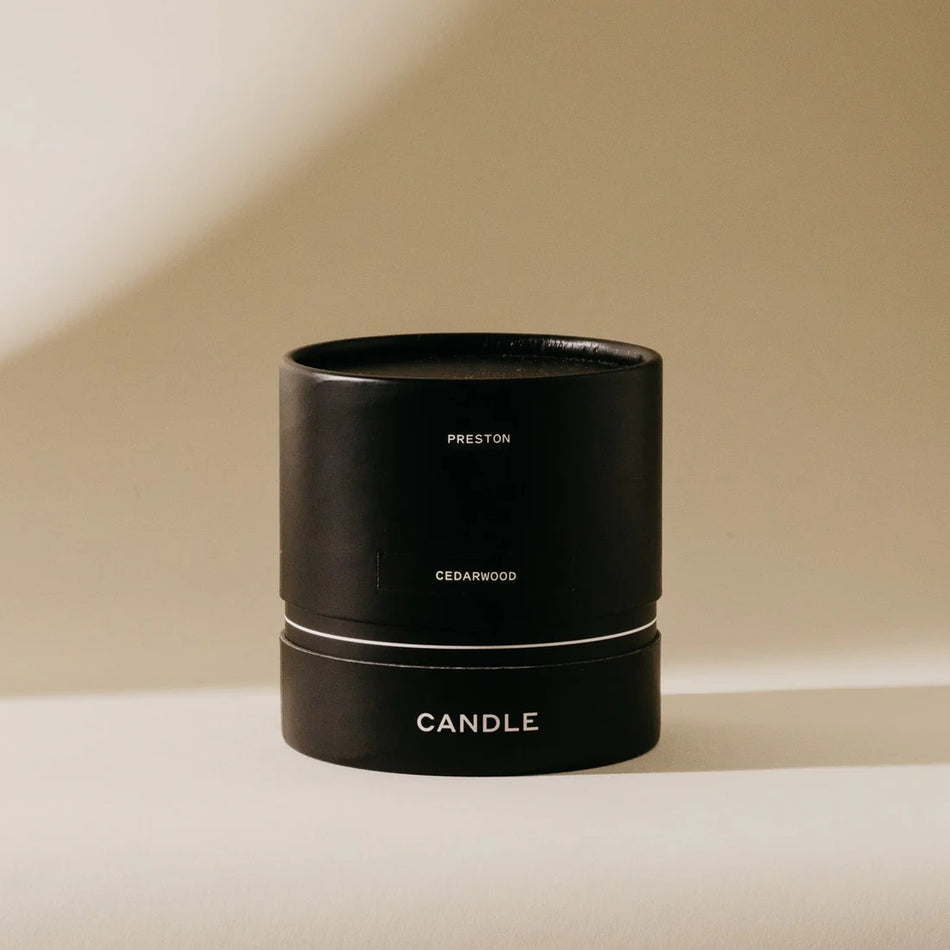 Preston Candle - Cedarwood