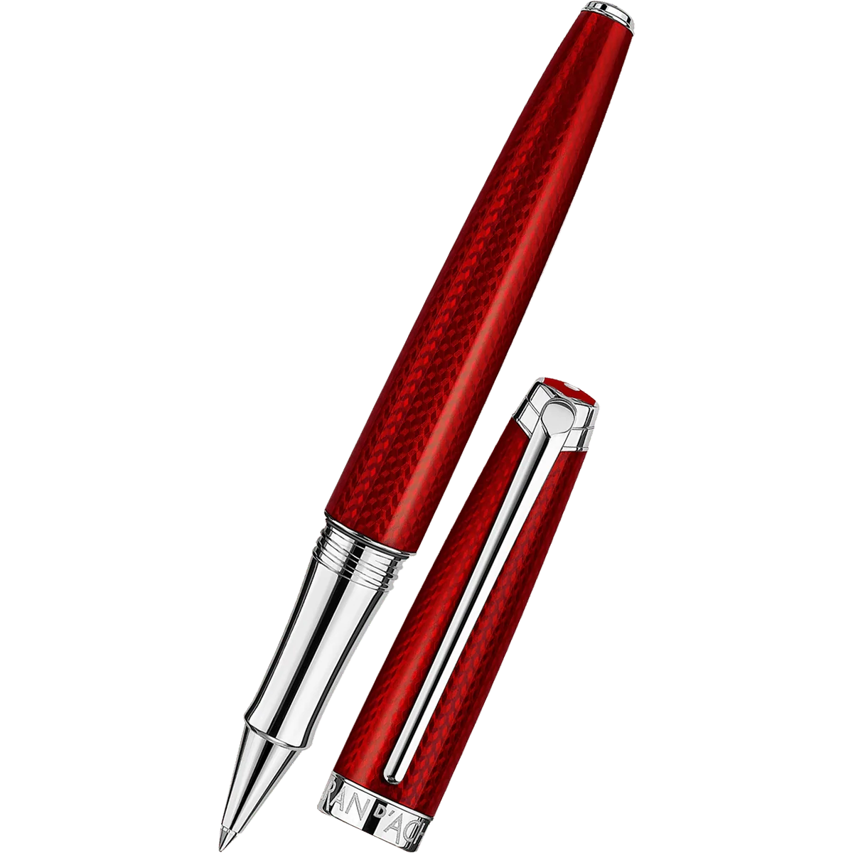 Caran d'Ache Léman Rollerball Pen - Rouge Carmin