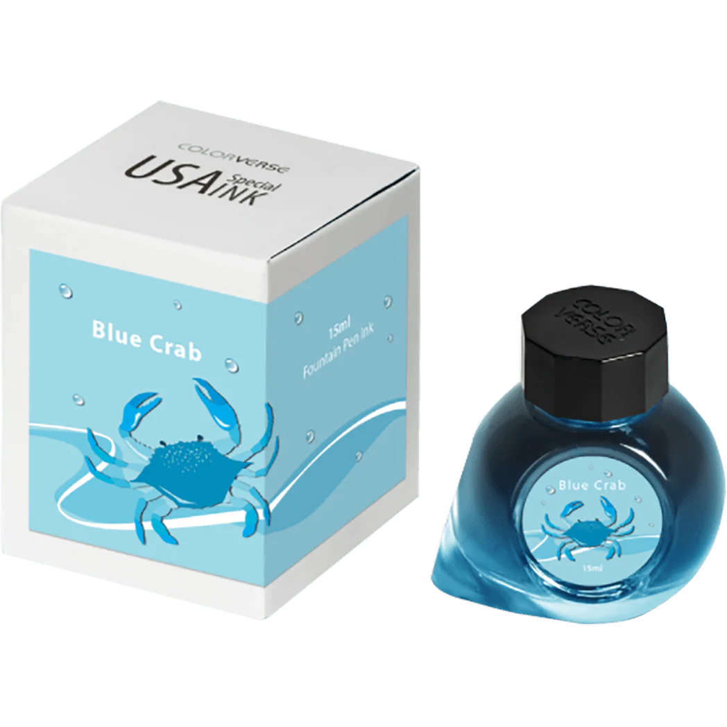Colorverse USA 15ml Bottled Ink - Blue Crab (Maryland)