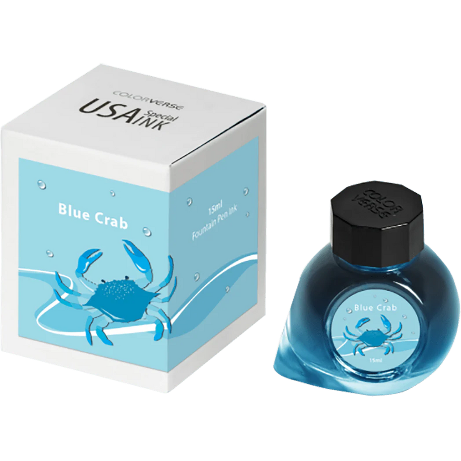 Colorverse USA 15ml Bottled Ink - Blue Crab (Maryland)