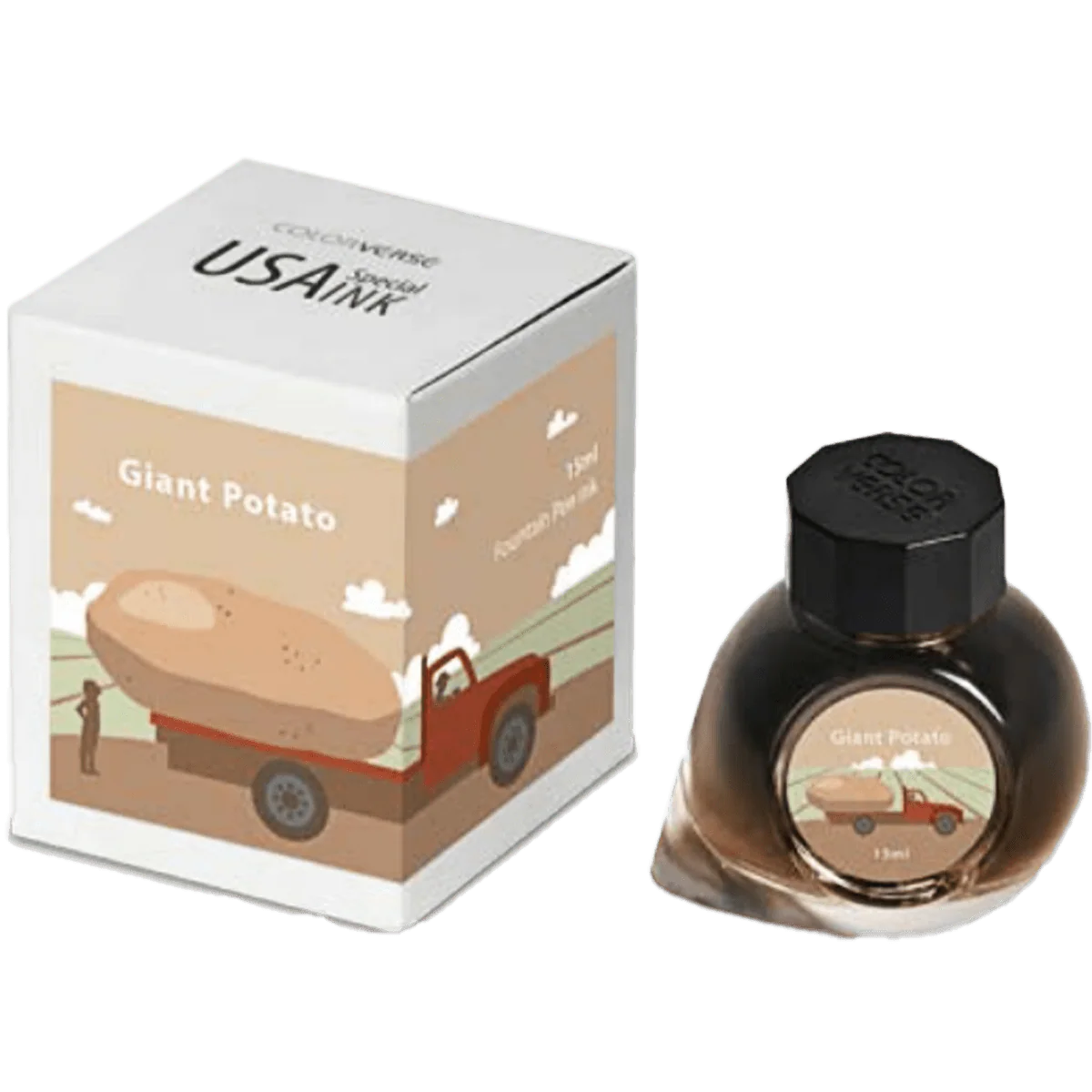 Colorverse USA 15ml Bottled Ink - Giant Potato (Idaho)