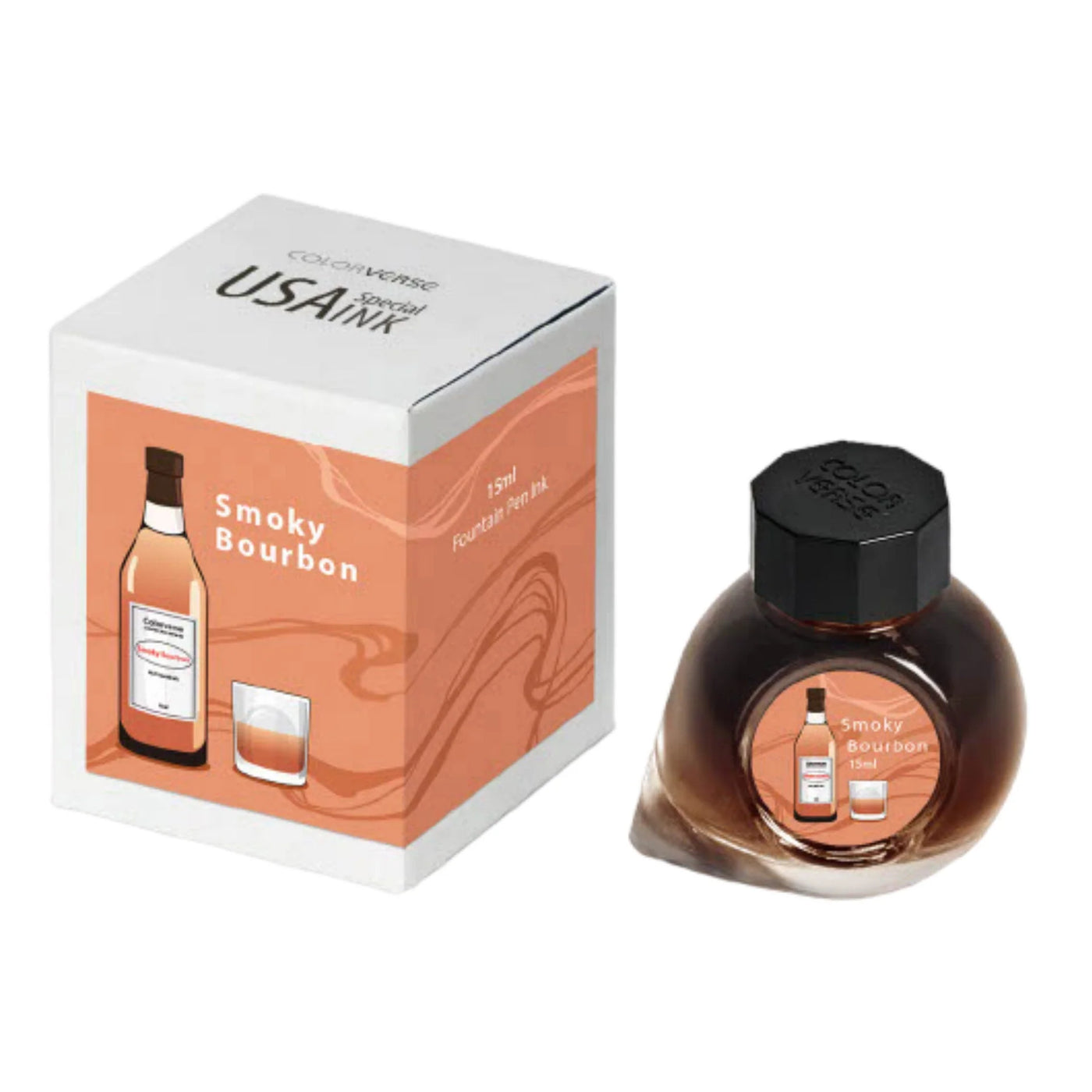 Colorverse USA 15ml Bottled Ink - Smoky Bourbon (Kentucky)