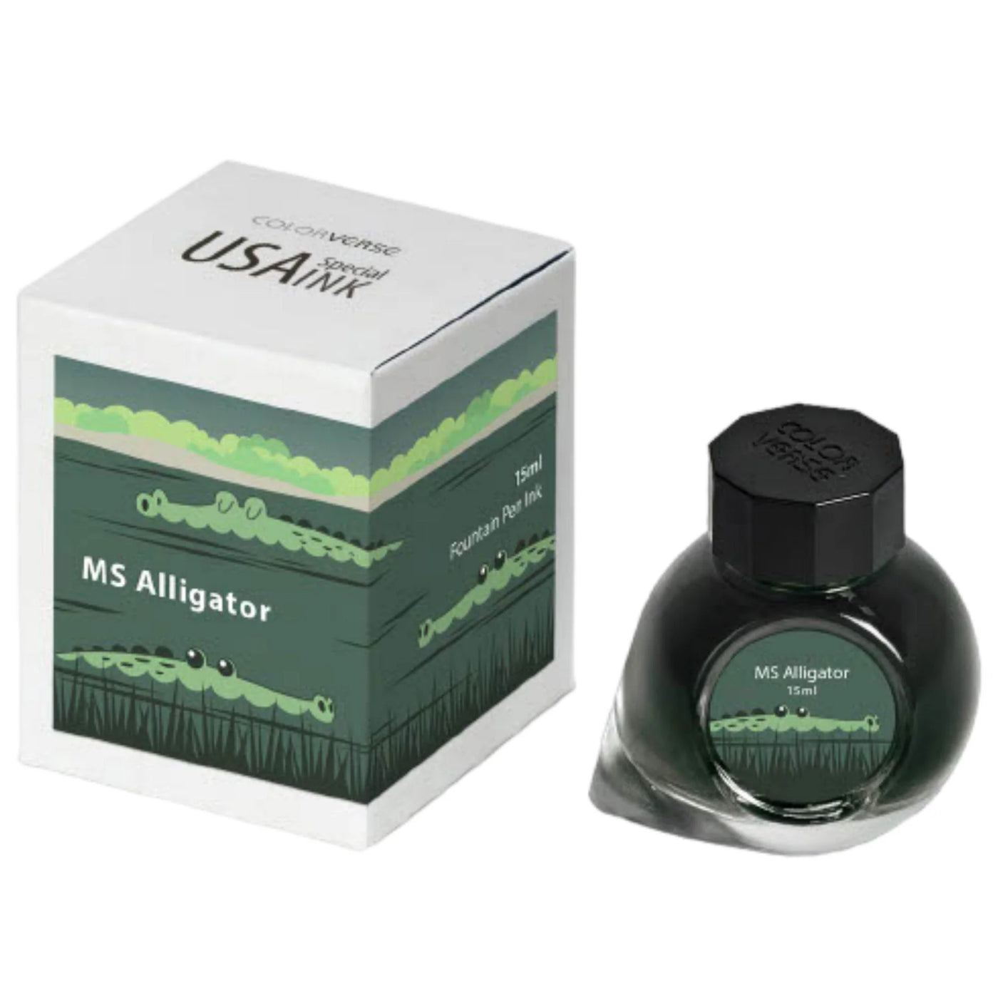 Colorverse USA 15ml Bottled Ink - MS Alligator (Mississippi)