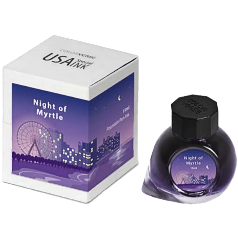Colorverse USA 15ml Bottled Ink - Night of Myrtle (South Carolina)