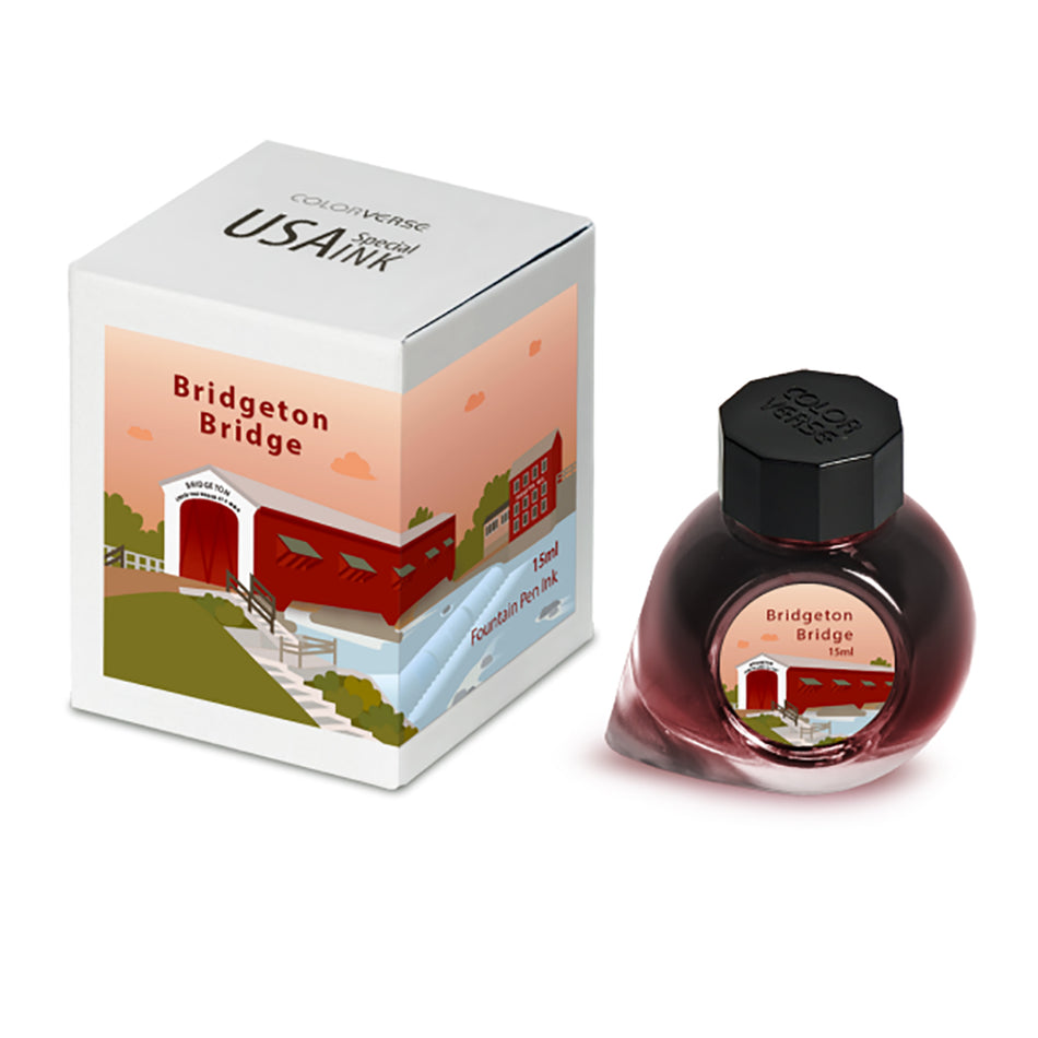 Colorverse USA 15ml Bottled Ink - Bridgeton Bridge (Indiana)