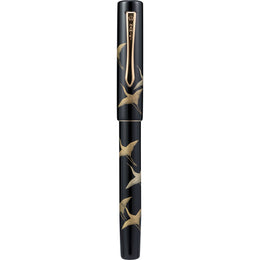 Namiki Chinkin Fountain Pen - Crane