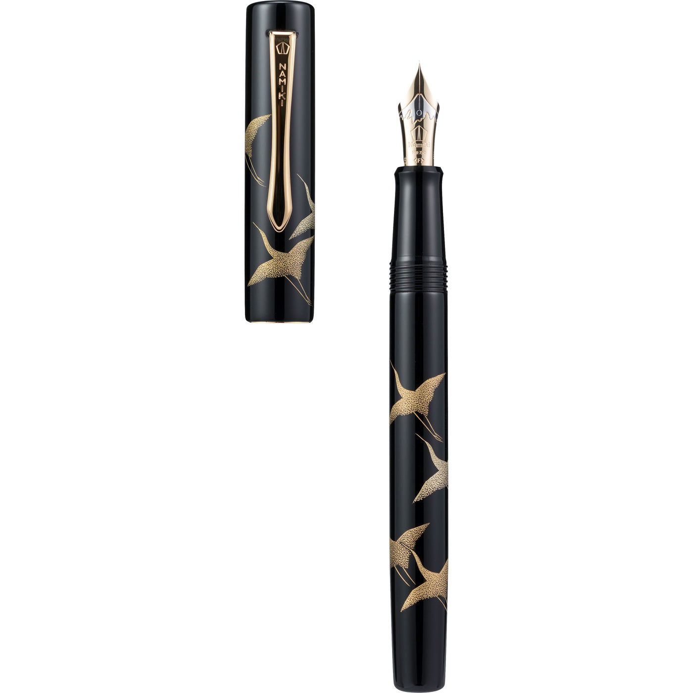 Namiki Chinkin Fountain Pen - Crane