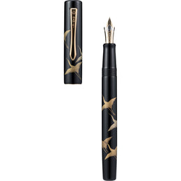 Namiki Chinkin Fountain Pen - Crane