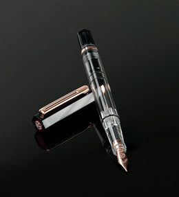Twsbi Eco Fountain Pen - Smoke RoseGold (d)