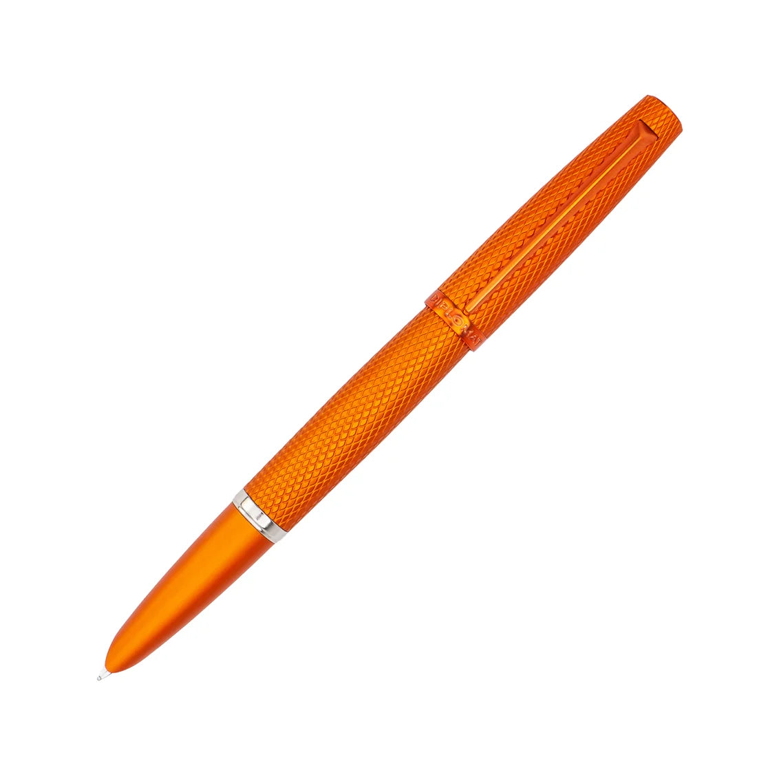 Diplomat Viper Fountain Pen Orange Guilloche - Fine/Medium