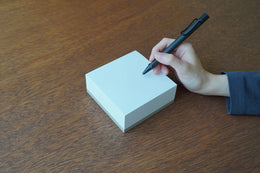 ITO BINDERY Small Memo Block - White