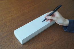ITO BINDERY Large Memo Block - White