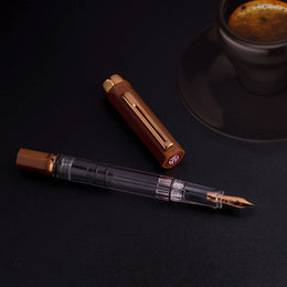 Twsbi Eco Fountain Pen - Espresso with Bronze