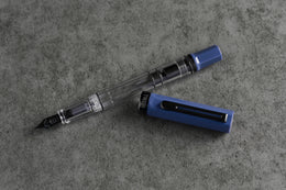 Twsbi ECO Fountain Pen - Slate Blue with Onyx