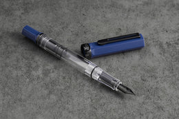 Twsbi ECO Fountain Pen - Slate Blue with Onyx