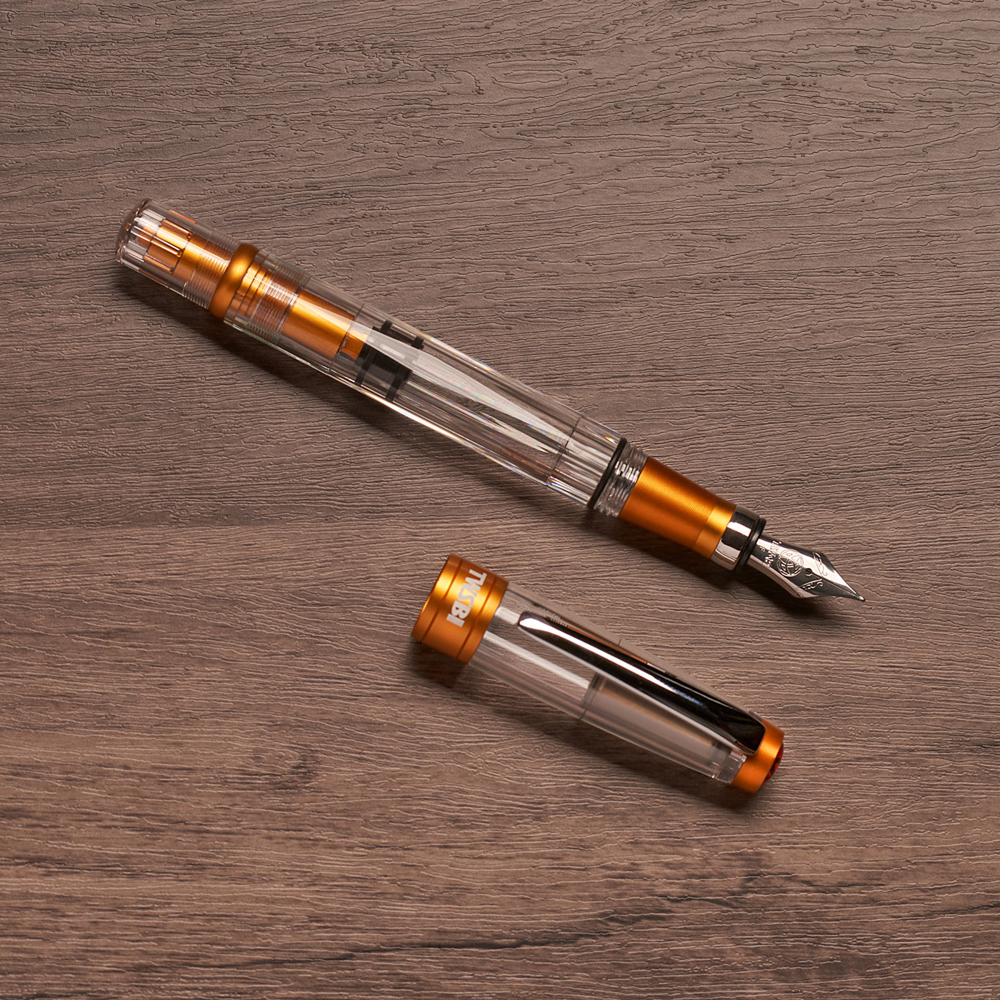 TWSBI Diamond 580ALR Fountain Pen - Sunset Yellow (d)