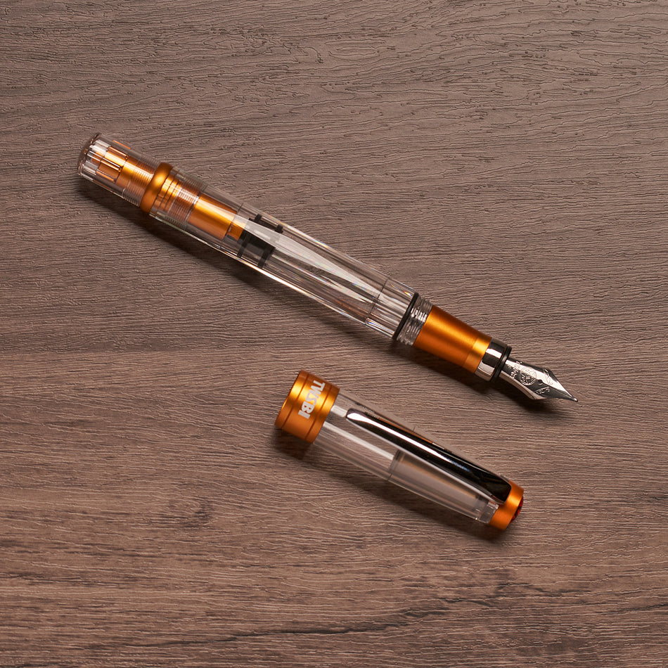 TWSBI Diamond 580ALR Fountain Pen - Sunset Yellow (d)